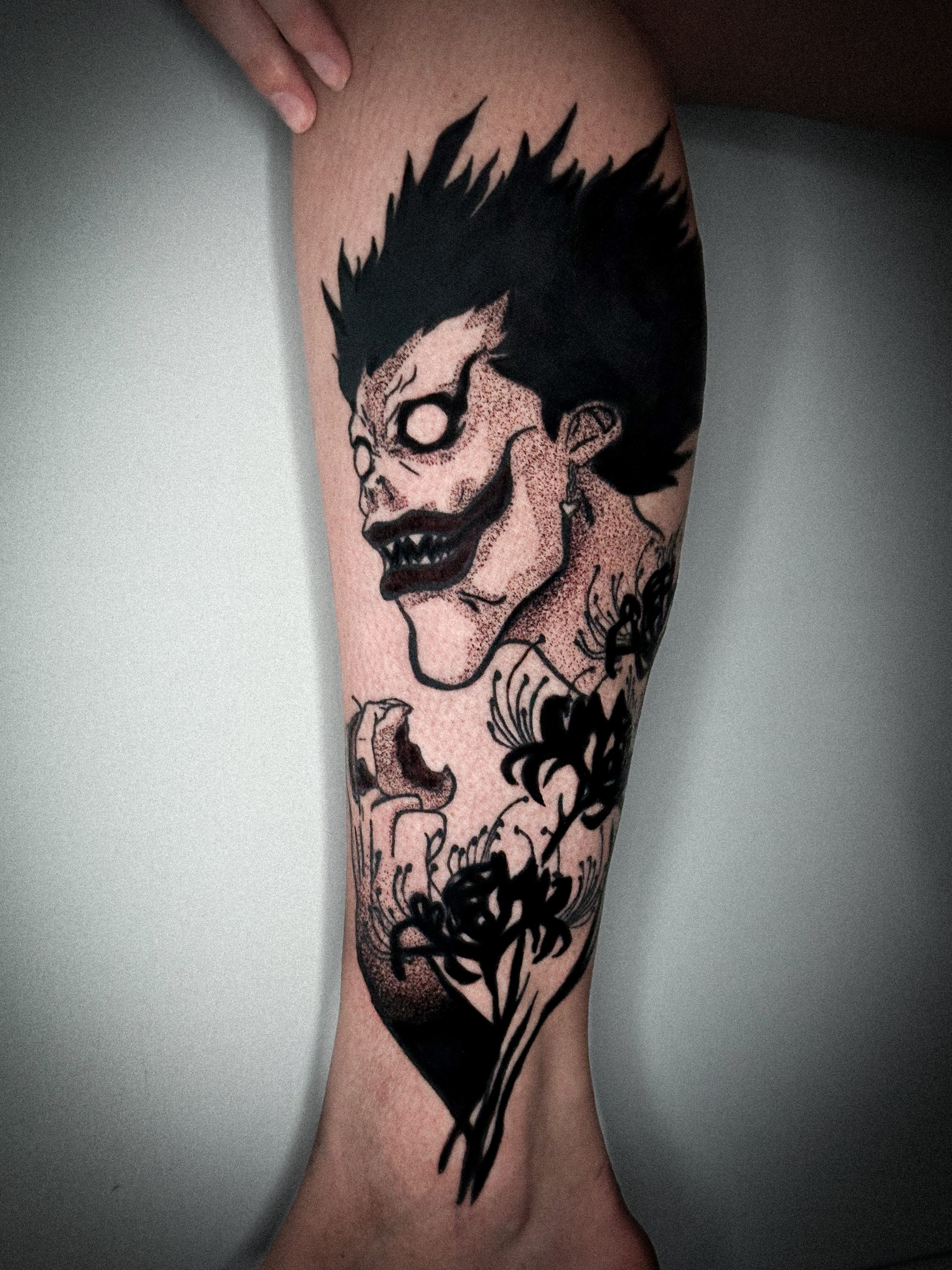 Blackwork tattoo, project 15